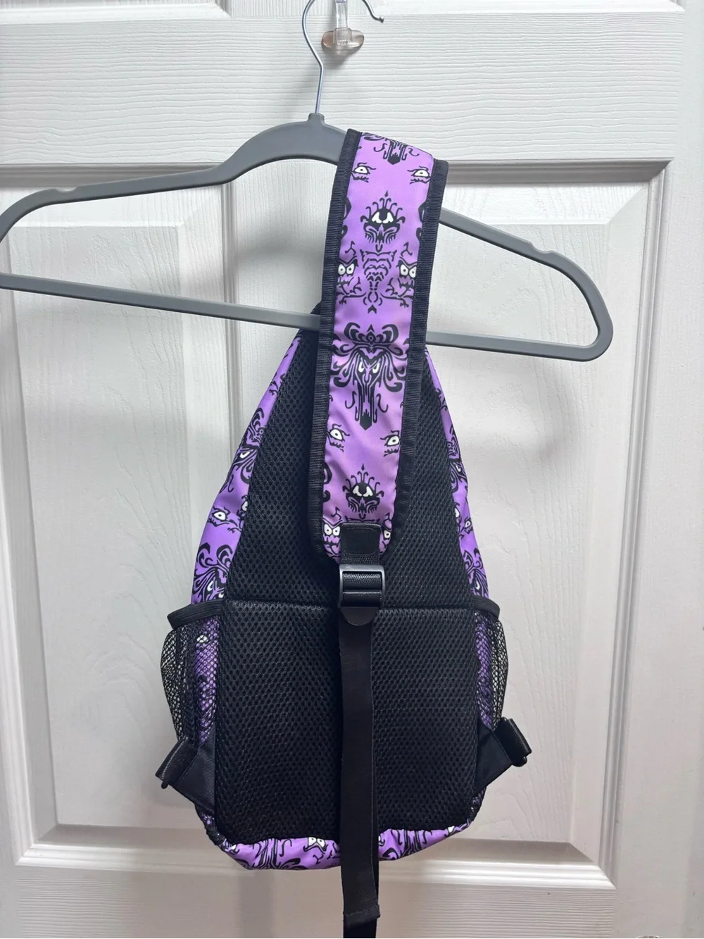 Disney Haunted Mansion Wallpaper Sling Bag - Women's Crossbody Backpack